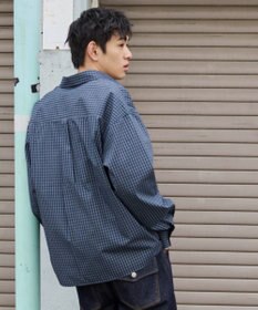 WEGO 【ユニセックス着用ITEM/MLサイズ展開】クロップドブロードシャツ