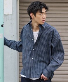WEGO 【ユニセックス着用ITEM/MLサイズ展開】クロップドブロードシャツ