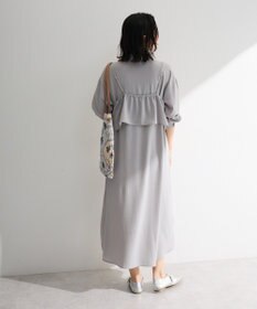 Green Parks ＳＥＴ２点フリルビスチェ＋シャツワンピース