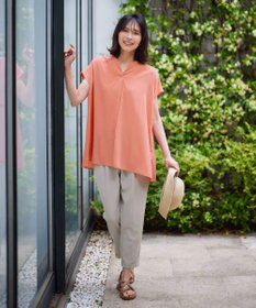 ANY 【UVケア/接触冷感/ウエストゴム】イージーケア美脚パンツⅡ