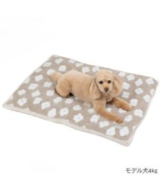 PET PARADISE ペットパラダイス 遠赤外線 ボアマット 《お花柄》角型 小型犬