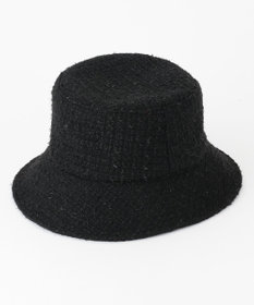 TOCCA 【UV90%以上カット・洗える・サイズ調整可】TWEED BUCKET HAT バケットハット