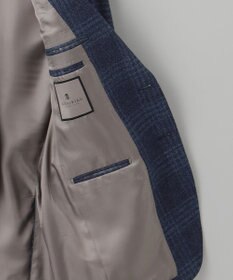 GOTAIRIKU 【Ermenegild Zegna/ゼニア】トロフェオ カシミヤ ジャケット_ネイビーチェック