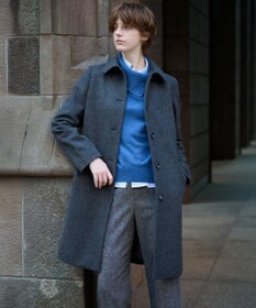 J.PRESS LADIES CASHMERE BLEND 襟付き ニット