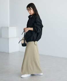 CRAFT STANDARD BOUTIQUE フロントタックロングスカート