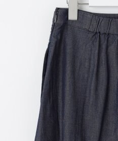 J.PRESS LADIES 【洗える】ライトデニム フレアー スカート