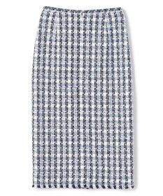 BEIGE， BERYL / ファンシーツイード Iラインスカート