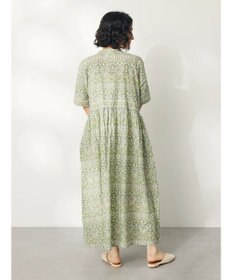 CRAFT STANDARD BOUTIQUE インド綿アラベスク柄ワンピース