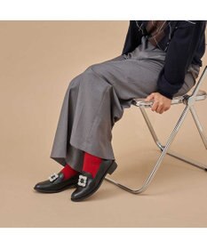 MODE ET JACOMO <carino>ビジューバックルローファー