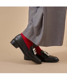 MODE ET JACOMO <carino>ビジューバックルローファー