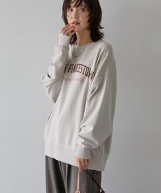 AMERICAN HOLIC 手書き風カレッジロゴ裏毛プルオーバー