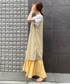 UNFILO 【イージーケア】コットンシフォンスカート