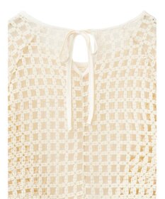 Green Parks ・ＳＵＧＡＲ　ＳＰＯＯＮ　フラワーメッシュプルオーバー