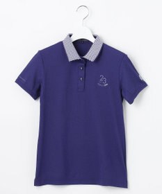 23区GOLF 【WOMEN】ハニカムライト鹿子 半そでポロシャツ