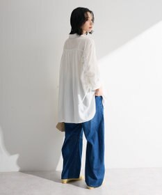 Green Parks ウエストタックコクーンデニムパンツ