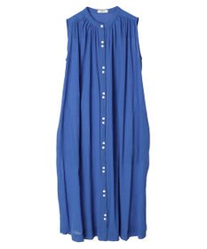 earth music&ecology ノースリーブギャザーワンピース