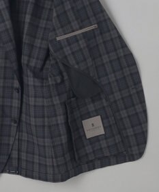 GOTAIRIKU 清涼サッカー素材【通気性/軽量】空羽サッカー マドラスチェック シャツジャケット