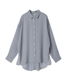 earth music&ecology バックボタンチュニック