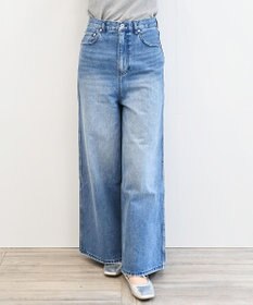 woadblue 【157】Long Rise Wide Pants デニムパンツ