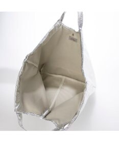 UNBILLION カシュカシュ cachecache / メタリックギャザーパッカブルトート