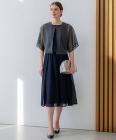 23区 S 【APPLAUDIR】グロッシーニット ボレロカーディガン