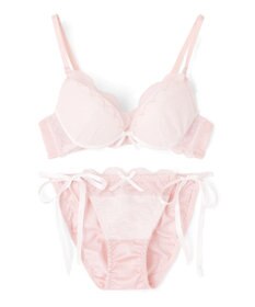 San-ai Resort（三愛水着楽園） シアードットチュール　ブラジャー＆ショーツセット【northerly】