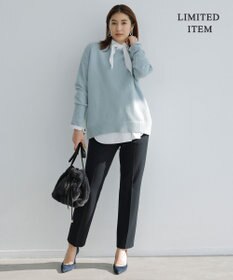 ICB L 【WEB限定】ファインメリノバルキー プルオーバー