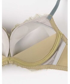 AMPHI ノンワイヤーブラ 谷間をメイク 脇高細見え A～Gカップまで対応 大きいサイズ 【BRAGENIC ブラジェニック 脇高細見えタイプ】 ブラジャー ブラ BMI355 アンフィ／ワコール