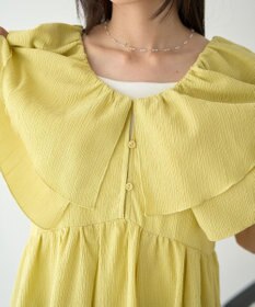 earth music&ecology ラッフルフリルワンピース