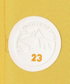 23区GOLF 【WOMEN】ワッペンプリント鹿の子シャツ