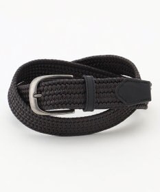 JOSEPH ABBOUD  【イタリア素材・ストレッチ・日本製】 ストレッチレザーミックス ベルト