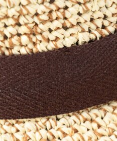 JOSEPH ABBOUD 【サイズ調整可】ラフィアメランジ ハット