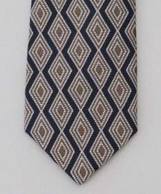 GOTAIRIKU GOTAIRIKU別注【日本製】シルク ネクタイ_ダイヤ柄