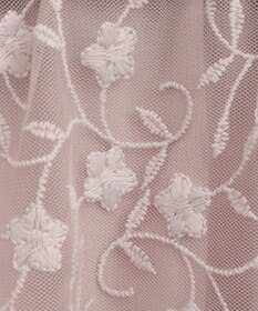 earth music&ecology シアーレースレイヤードスカート