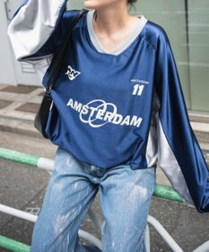 WEGO サテンゲームグラフィックプルオーバー