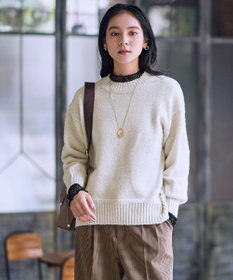 ANY スパンコールニット