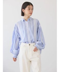 AMERICAN HOLIC ＵＶカット／接触冷感ギャザースリーブブラウス　