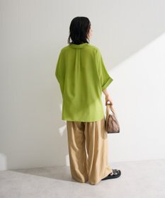 Green Parks 【WEB限定】開襟シアージャケット風シャツⅡ