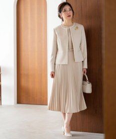 ANY SIS リップルボーダーストレッチ ジャケット