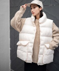 WEGO カラーナイロンパテッドベスト