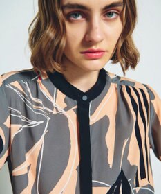 GRACE CONTINENTAL キカラインフラワーワンピース