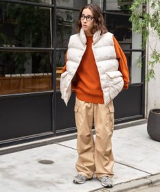 WEGO カラーナイロンパテッドベスト