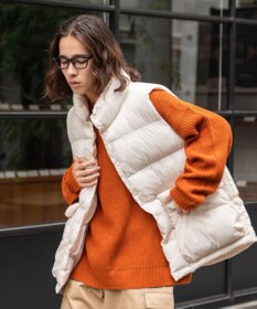 WEGO カラーナイロンパテッドベスト