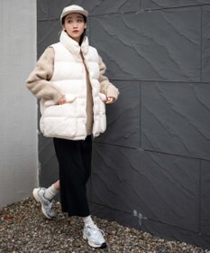 WEGO カラーナイロンパテッドベスト