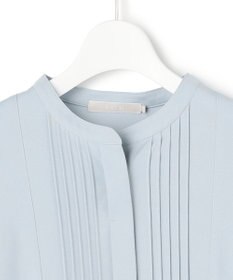 ICB L イージージョーゼット ピンタックカットソー