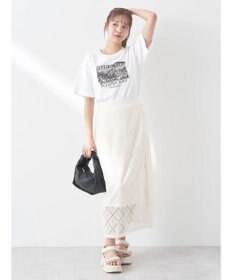 earth music&ecology モチーフナロースカート