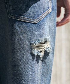 WEGO スーパーバギーデストロイデニム