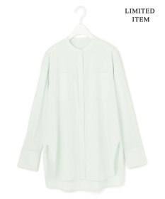 ICB 【WEB限定・洗える】ライクアウーブン バンドカラーカットソー