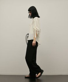 GRACE CONTINENTAL ロールアップスリーブトップス