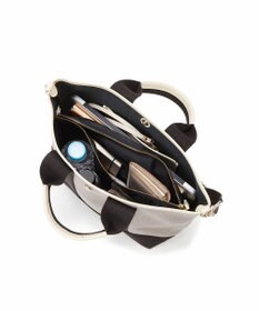 TOPKAPI 【Breath TOPKAPI】スコッチグレイン ネオレザー トート バッグ ショルダー付き M